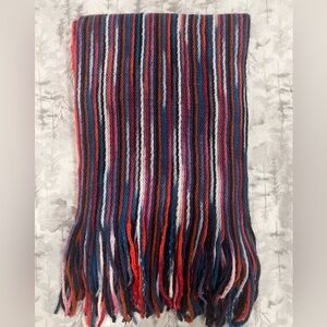Colorful Alpaca Knit Scarf - Made in Peru